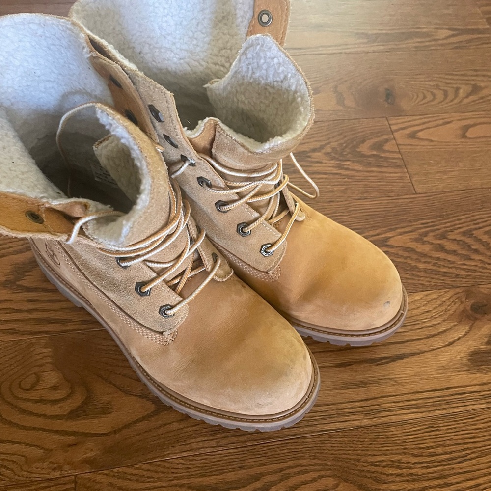 Timberland Light Brown Winter Boots